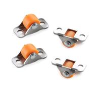 Castor Wheels Universal Wheel Self Adhesive Furniture Hardware Tray Caster Casters Straight Base Roller(Color 02)