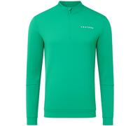 CASTORE 2026 FLEX 1/4 ZIP GOLF MIDLAYER - JADE GREEN / WHITE