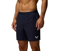 Castore Branded Elastic Shorts Polyester Men's Blue Activewear Shorts L
