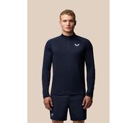 Castore Adapt Training 1/4 Zip Top Mens Blue Activewear T-Shirts - Navy - Size X-Large