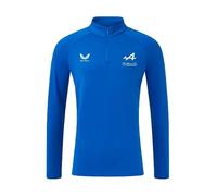 Castore Alpine WEC Team Quarter Zip Midlayer, Official 2025 Collection, Long Sleeve, Royal Blue (UK, Alpha, M, Regular, Regular, Blue)