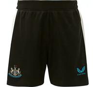 Castore Boys NUFC Home Shorts Junior 2022 2023 Black 13 Years