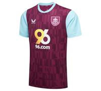 Castore Burnley FC Men's Home Football Shirt Jersey 2024-2025 (UK, Alpha, XL, Regular, Regular, Claret)