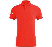CASTORE CLUB ESSENTIAL GOLF POLO SHIRT - POPPY RED