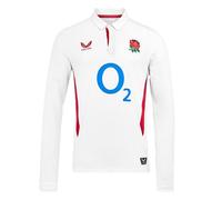 Castore England 2025 Home L/S Classic Shirt Kids L White/Red