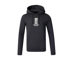 Castore England Cricket Unisex Essential Crest OH Hoodie, Navy- New French, S