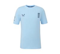 Castore Unisex Kids 26/27 England Cricket Crew Neck T-Shirt 11-12 (L) Blue