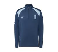 Castore Unisex Kids 26/27 England Cricket Baselayer Top 13 (XL) Blue