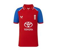 Castore Unisex Kids 26/27 England Cricket T20 Shirt 13 (XL) Red