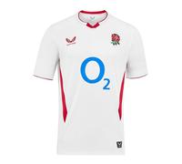 Castore England RFU 2025/26 Kids Home Rugby Shirt White (Age 8 - 14 Years)