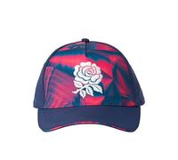 Castore England Rugby Unisex Matchday Cap, Rhodonite/Diva Pink, O/S