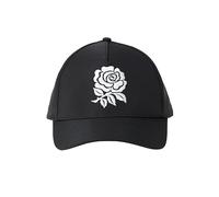 Castore England Rugby Unisex Team Cap, Black/Persian Red, O/S