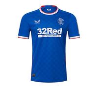 Castore Glasgow Rangers Mens Home Fooball Shirt 2022-2023 (as8, Alpha, xx_l, Regular, Regular) Blue