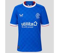 Castore Home Junior Short Sleeve Jersey 2022/2023 Colour: Blue, Size: Youth Small