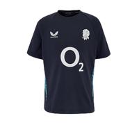 Castore Kids England Performance T-Shirt 2025 Juniors Short Ink/Storm 11-12 Years