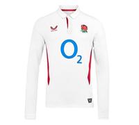 Castore Kids England Rugby Home Classic Long Sleeve Shirt White/red 11-12 Years