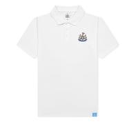Castore Kids NUFC MCPq Short Sleeve Polo Shirt White 13 Years