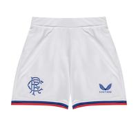 Castore Kids Rangers FC Away Shorts Juniors White/red 11-12 Years