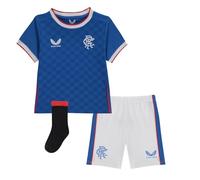 Castore Kids Rangers Home Mini Kit 2022 2023 Blue 9-12 Months