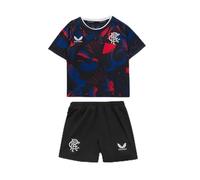 Castore Kids Rangers Third Babykit 2024 2025 Caviar/Tomato 6-9 Months