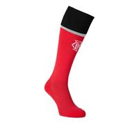 Castore Kids Rangers Third Socks 2024 2025 Tomato/Caviar 8-13