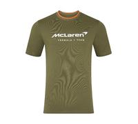 Castore McLaren F1 Core Essentials Men's T-Shirt with Logo, Green, S