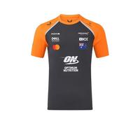 Castore McLaren F1 Men's 2025 Oscar Piastri Team Set Up T-Shirt (UK, Alpha, XL, Regular, Regular, Phantom/Autumn Glory)