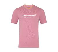 Castore McLaren F1 Men's Core Essentials Logo T-Shirt, Pink, Large