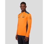 Castore McLaren Mens 1/4 Zip Top Size: Extra Large, Colour: Orange