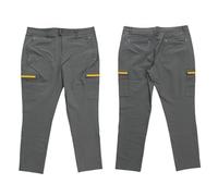 Castore McLaren Men's Trousers F1 Team Pit Lane Crew Pants (UK, Waist, 34, Regular, Regular, Grey)