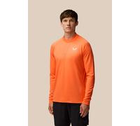 Castore Men's Adapt Aop 1/4 Zip Ls Top Bright Orange | Size: Large Castore Orange L