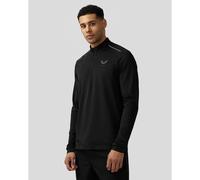 Castore Mens Apex Aeromesh 1/4 Zip Size: Small, Colour: Black