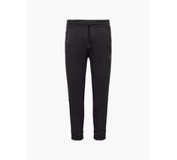 Castore Mens Black Scuba Rubberised-logo Stretch-jersey Jogging Bottoms Xl