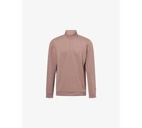 Castore Mens Castore Flex Quarter-Zip Stretch-Jersey Sweatshirt Deep Taupe / Deep Taupe XL