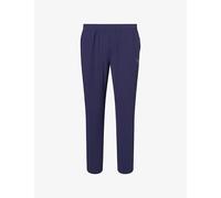 Castore Mens Castore Flex Tech Logo-Print Stretch-Woven Trousers Castore Navy/Pewter S