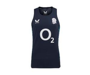 Castore Mens England Performance Sleeveess Singlet 2025 Ink/Storm L