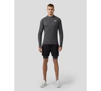 Castore Mens Flow Breathable 1/2 Zip Colour: Gun Metal, Size: Large