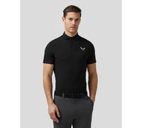 Castore Mens Golf Essential Polo Size: XXL, Colour: Black