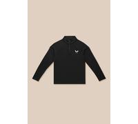 Castore Men's Junior Adapt Lightweight Ls 1/4 Zip (Unisex) Black | Size: Small Castore Black S