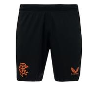 Castore Mens Rangers FC Shorts Black/Orange S