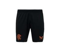 Castore Mens Rangers FC Shorts Black/Orange S