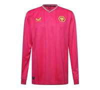 Castore Mens Wolves Long-Sleeved Goalkeeper JerseyL Beetroot Purple GT29185