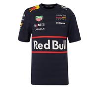Castore Oracle Red Bull Racing Junior Teamline Set Up T-Shirt Size: Youth Small, Colour: Navy