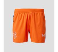 Castore Rangers 3rd Junior Short 2022/2023 Size: Youth Extra Large - 13-15 years, Colour: Orange