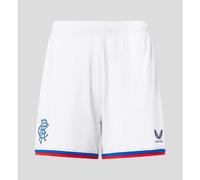 Castore Rangers Away Junior Short 2022/2023 Colour: White, Size: Youth Medium