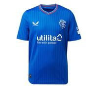 Castore Rangers Home Junior Short Sleeve Jersey 2023/2024 Colour: Blue, Size: Youth Extra Large