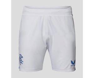 Castore Rangers Home Mens Short 2022/2023 Colour: White, Size: Medium