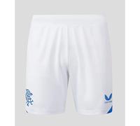 Castore Rangers Home Mens Short 2023/2024 Colour: White, Size: Large