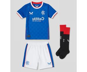 Castore Rangers Home Mini Kit 2022/2023 Colour: Blue, Size: 6-7 years