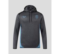 Castore Rangers Hoodie Adults S Black Marl